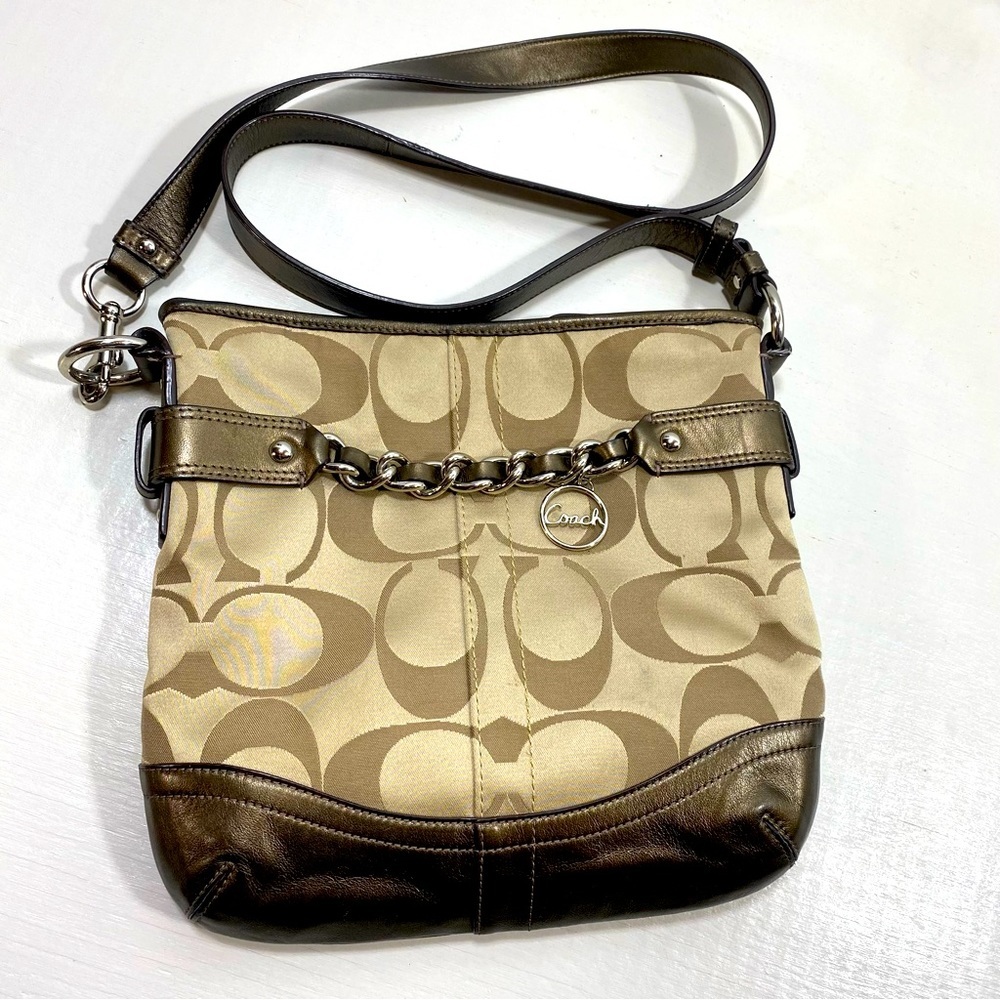 Coach signature crossbody / shoulder bag​